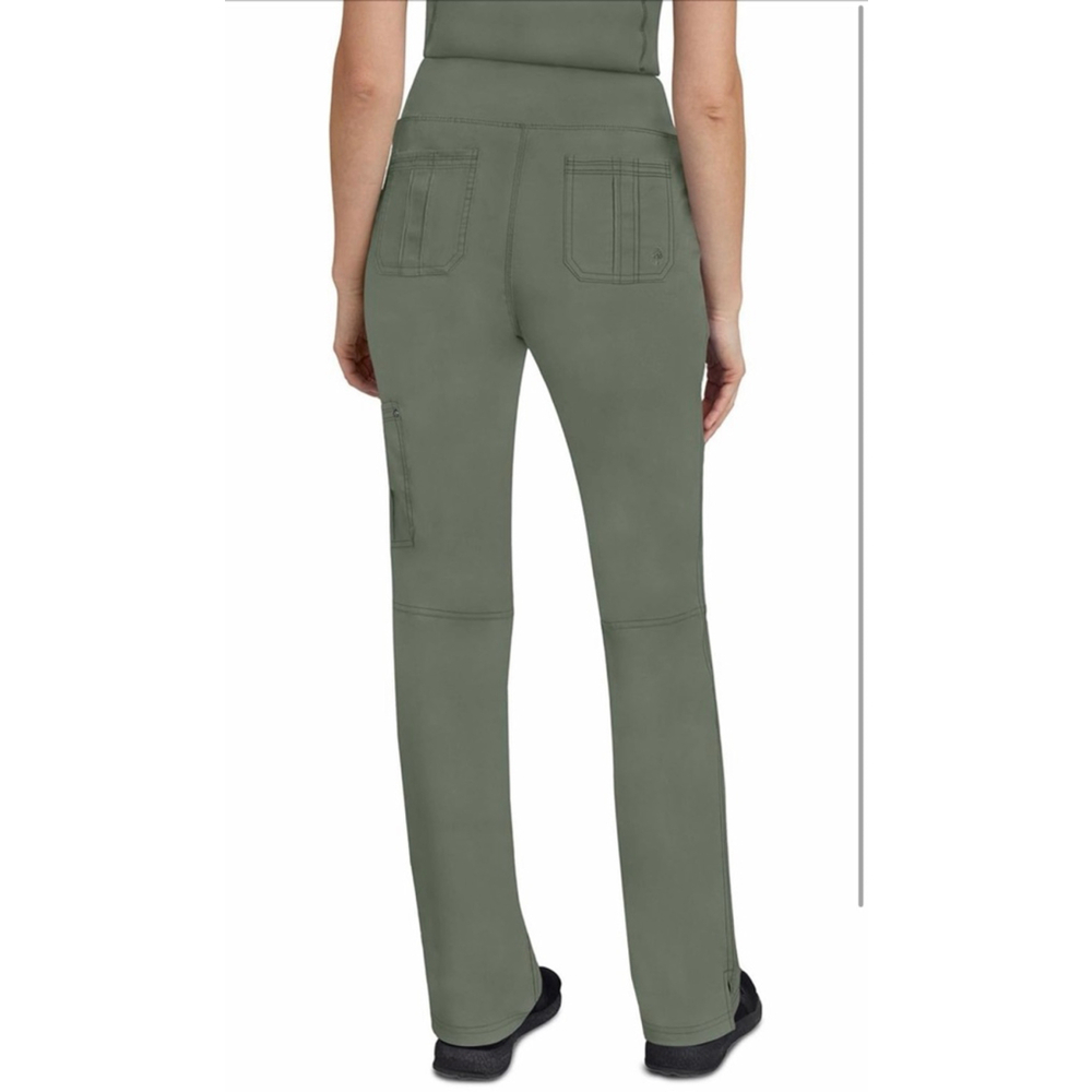 NEW Healing Hands Scrub Pant Tori Yoga Knit Waistband 5 Pockets 2-Way Stretch XL - Picture 2 of 10